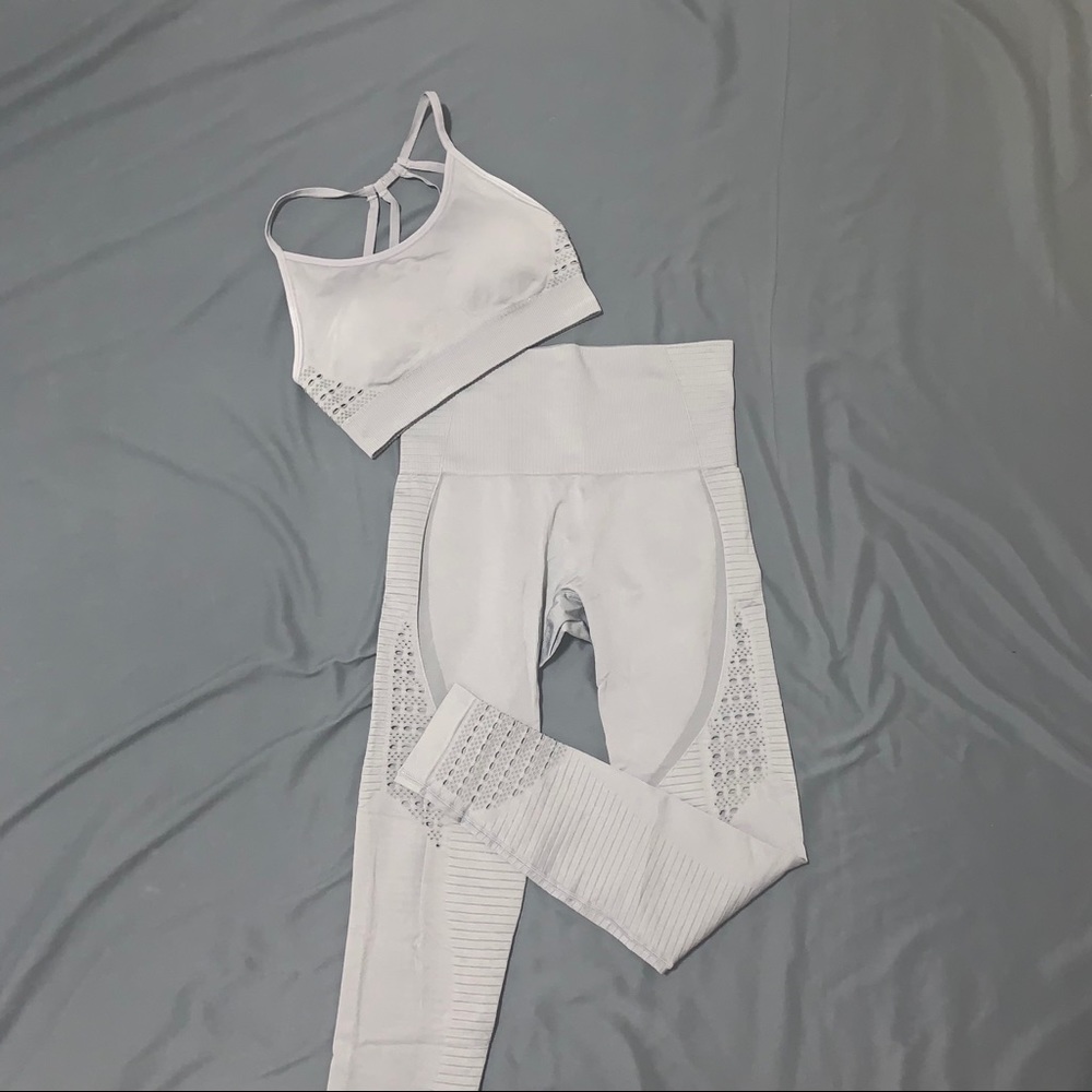 FASHION NOVA seamless gymshark set dupe